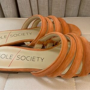 Sole Society Women's Orange Sandals